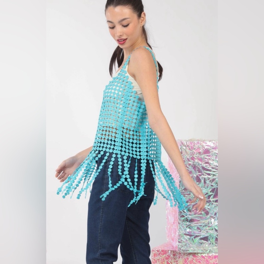 Beach ready crochet tank top 😍 - Picture 8 of 14